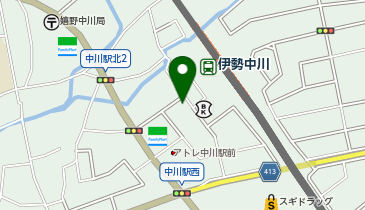 三交の駐ing 伊勢中川駅前Bの地図画像