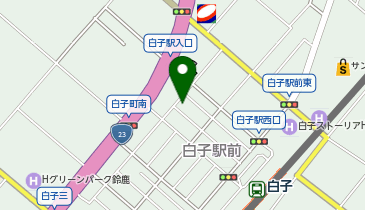 三交の駐ing 白子駅前の地図画像