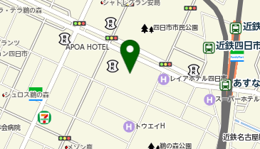 三交の駐ing 四日市鵜の森の地図画像