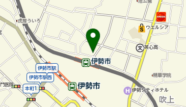 三交の駐ing 伊勢市駅北口第2の地図画像