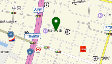 三交の駐ing 津大門第2の地図画像