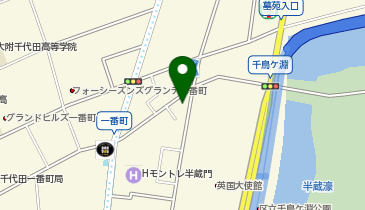 マストパークアピス一番町の地図画像