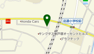 マストパークコートアザレアの地図画像