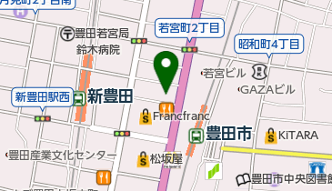 TM若宮パーキングの地図画像