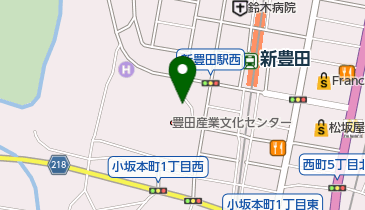 豊田産業文化センター駐車場の地図画像