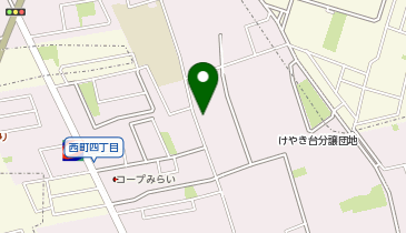 国分寺市西町4丁目14-3 国分寺市西町4丁目駐車場の地図画像