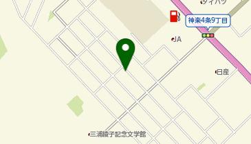 旭川市神楽6条8丁目3-16リバティ6.8 駐車場の地図画像