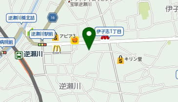 宝塚市伊孑志1-7-21 フォレストコート逆瀬川の地図画像