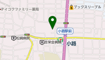 大阪市生野区小路1-19-14 西モータープールの地図画像