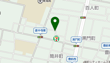 名古屋市東区車道町2.30.9 COCO de ROSEの地図画像