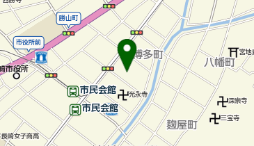 長崎市古町23 古町の地図画像