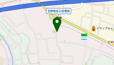 三鷹市北野4-8-22 林 東京都三鷹市北野の地図画像