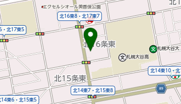 Dパーキング北十六条東8丁目第1の地図画像