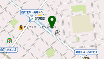 Dパーキング発寒南駅前第1の地図画像