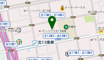 Dパーキング北十三条東2丁目第2の地図画像