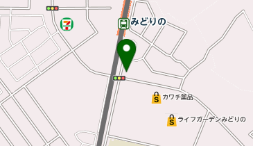 Dパーキングみどりの駅前第1の地図画像