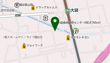 Dパーキング大袋駅前第2の地図画像