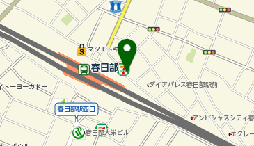 Dパーキング春日部駅東口第1の地図画像