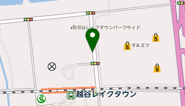 Dパーキング越谷レイクタウン駅北口第1の地図画像