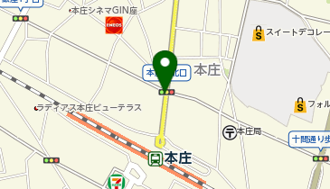 Dパーキング本庄市銀座3丁目第1の地図画像