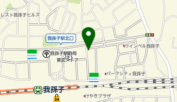 Dパーキング我孫子第2の地図画像