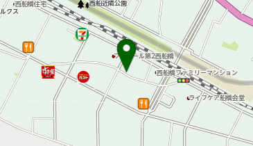 TOMOパーキング船橋市山野町の地図画像