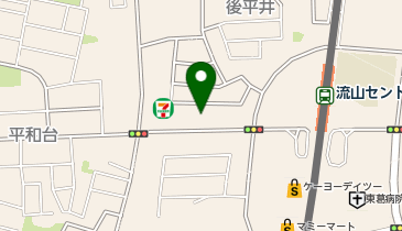 Dパーキング流山セントラルパーク駅前第1の地図画像