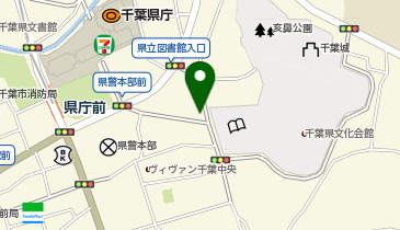 Dパーキング千葉県立中央図書館前第1の地図画像