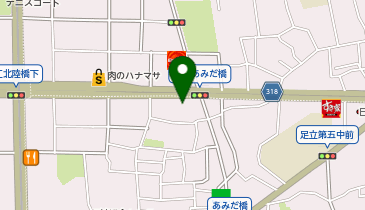 Dパーキング西新井本町2丁目第1の地図画像