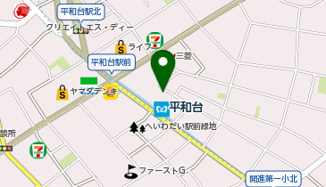 Dパーキング練馬区平和台4丁目第3の地図画像