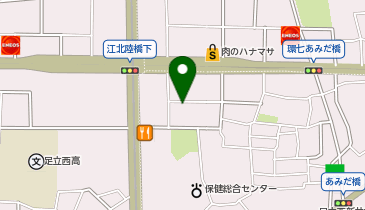 Dパーキング西新井本町2丁目第2の地図画像