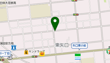 Dパーキング東矢口1丁目第2の地図画像