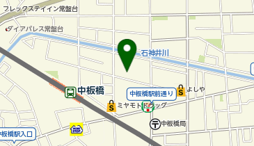 Dパーキング中板橋第1の地図画像