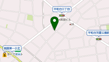 Dパーキング練馬区平和台3丁目第2の地図画像
