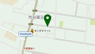 Dパーキング市谷薬王寺町第1の地図画像