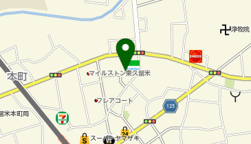 Dパーキング東久留米市東本町第2の地図画像