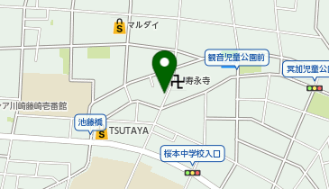 Dパーキング観音1丁目第1の地図画像