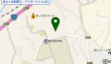 Dパーキング横浜市岩井町第1の地図画像