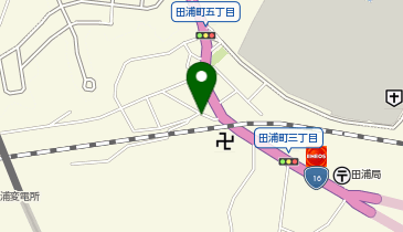 Dパーキング横須賀市田浦町4丁目第1の地図画像