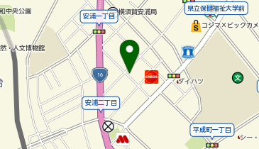 Dパーキング横須賀市安浦町1丁目第1の地図画像