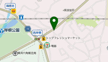 Dパーキング篠原西町第1の地図画像