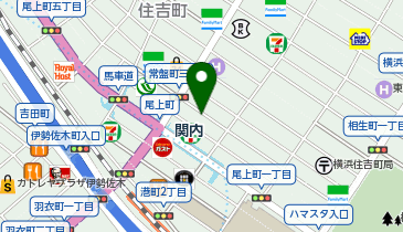 DパーキングSOLA CUBE横濱関内の地図画像