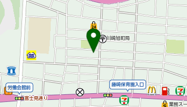 Dパーキング川崎区旭町2丁目第2の地図画像