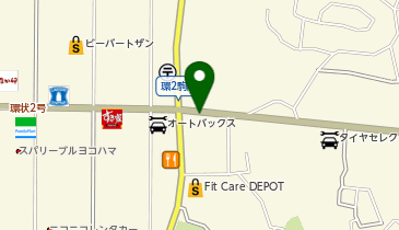 Dパーキング洋服の青山横浜駒岡店の地図画像