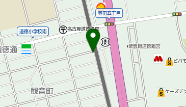 Dパーキング南区観音町7丁目第1の地図画像