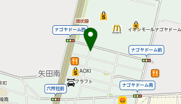 Dパーキングナゴヤドーム前第1 名古屋市東区 駐車場 461 0048 の地図 アクセス 地点情報 Navitime