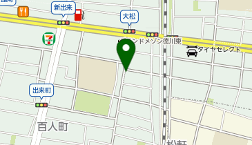 Dパーキング東区大松町第2の地図画像