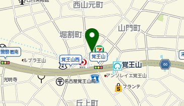 Dパーキング覚王山駅前第1の地図画像