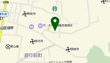 Dパーキング清水産寧坂第1の地図画像