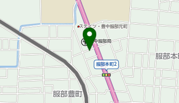 Dパーキング服部元町2丁目第1の地図画像